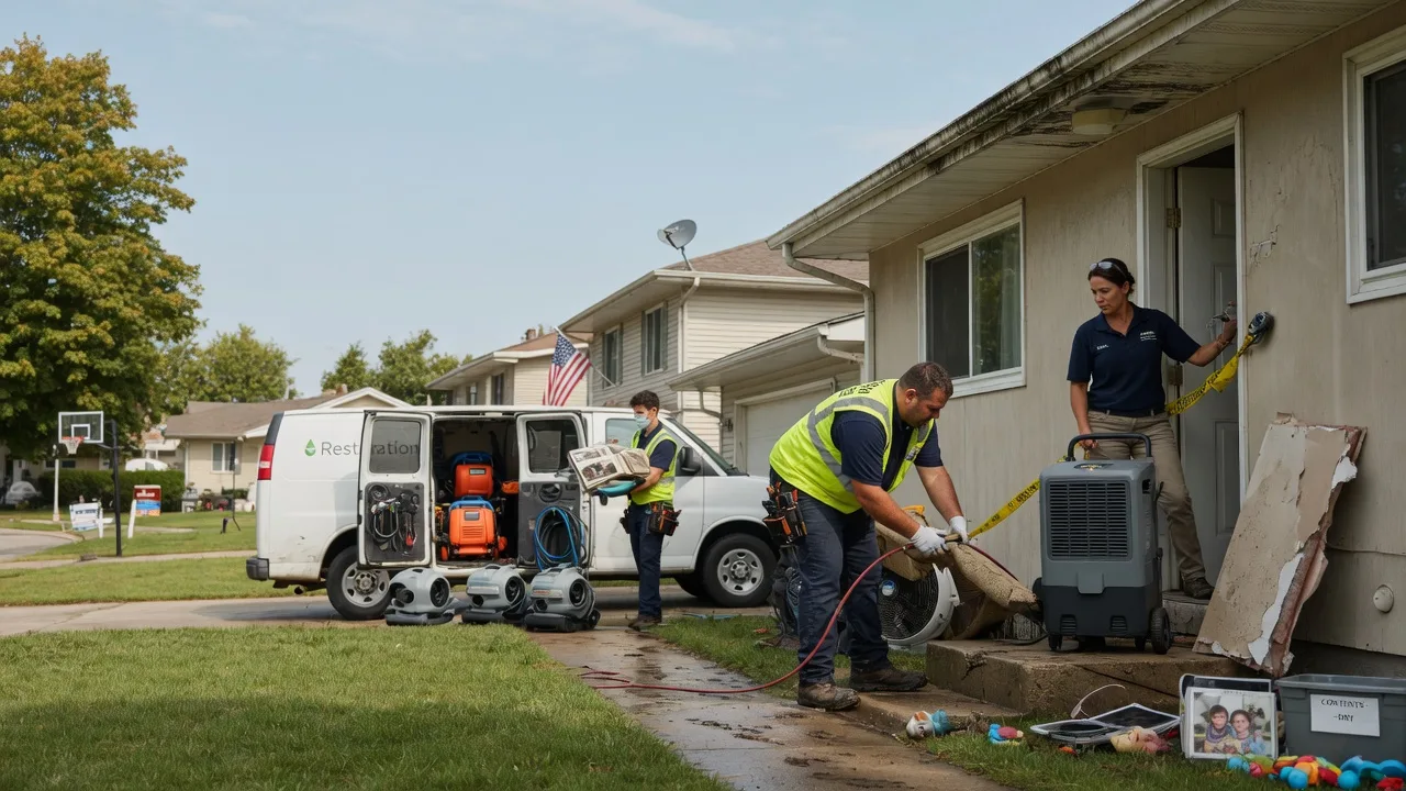 Water Damage Restoration in Reddell, LA near me